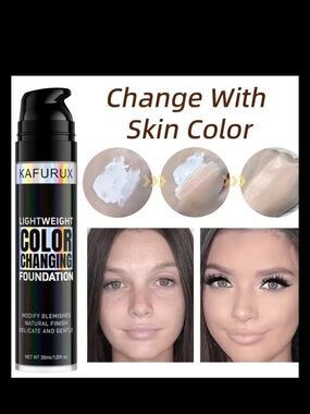 Kafurux Lightweight Color-Changing Foundation - Natural Beige